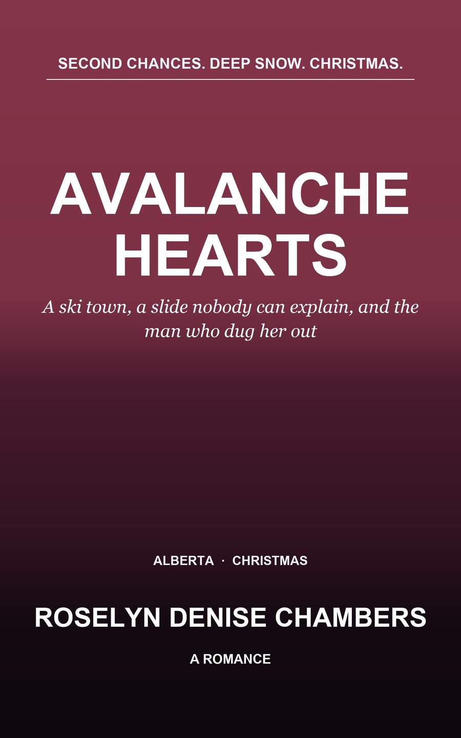 Cover of Avalanche Hearts by Roselyn Denise Chambers