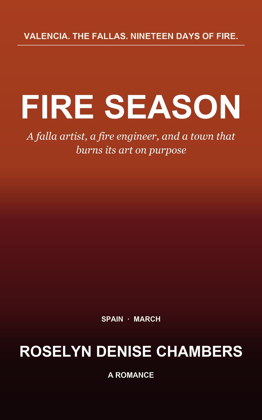 Cover of Fire Season by Roselyn Denise Chambers
