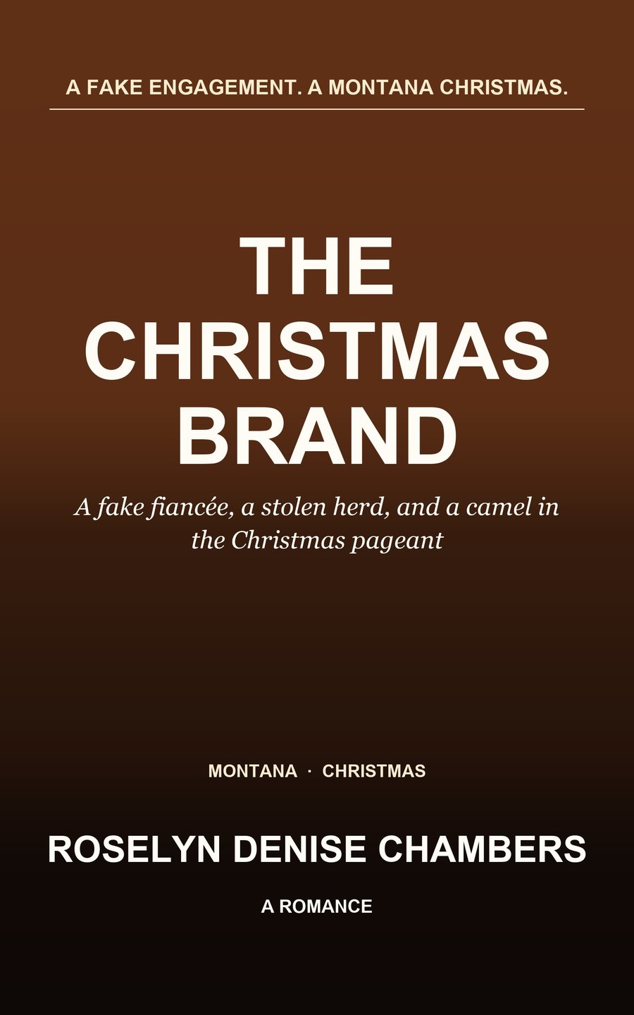 Cover of The Christmas Brand by Roselyn Denise Chambers