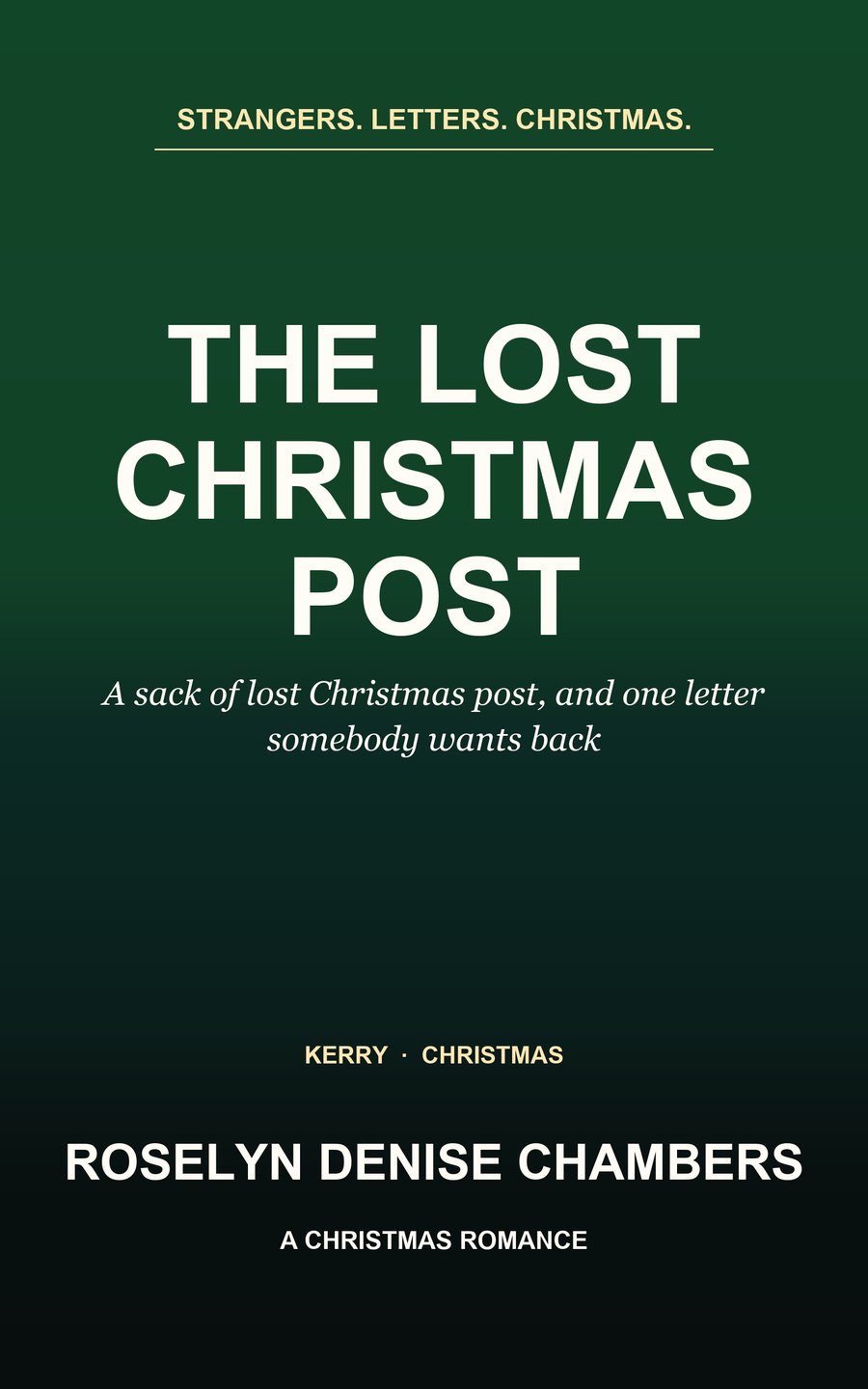 Cover of The Lost Christmas Post by Roselyn Denise Chambers