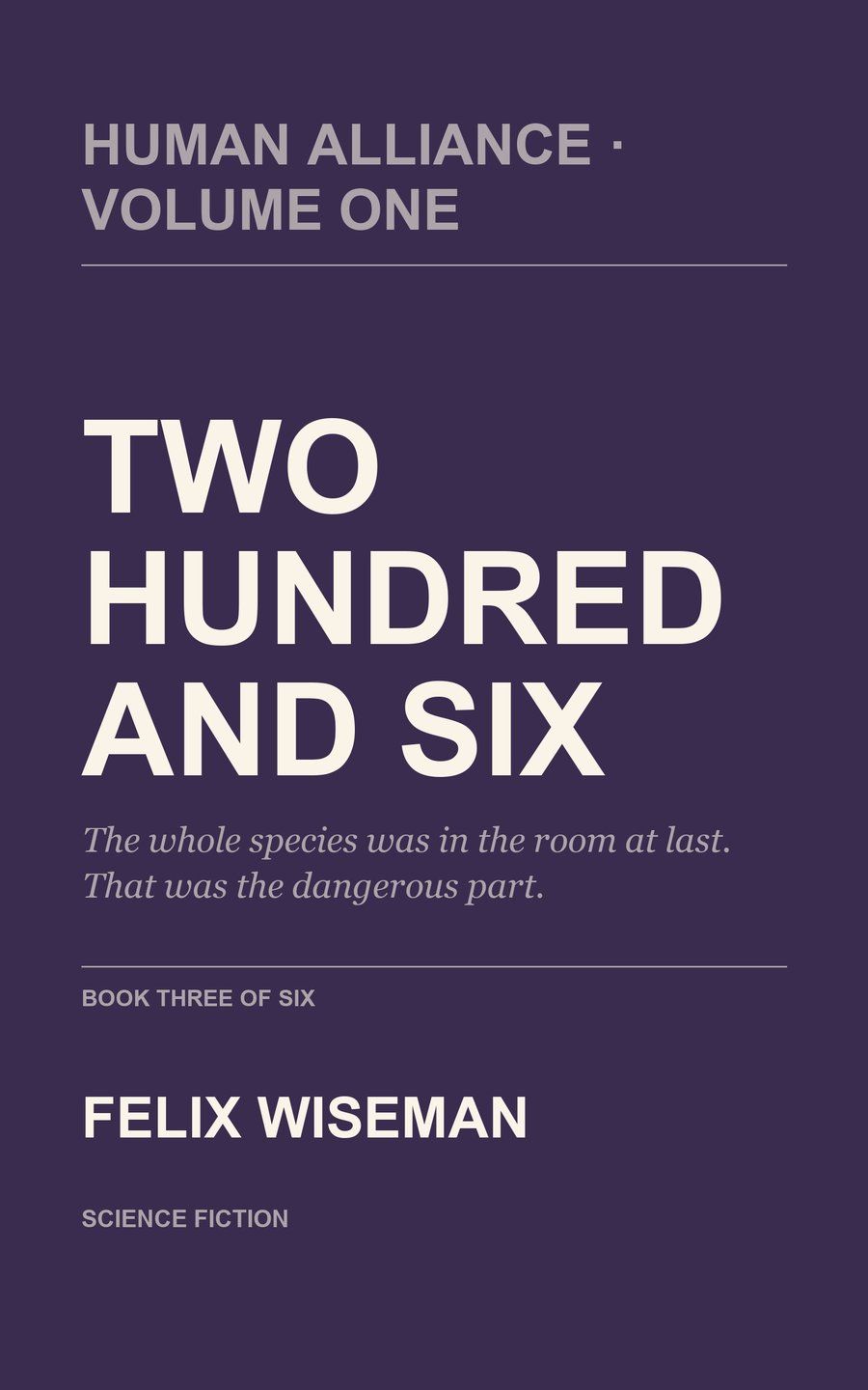 Cover of Two Hundred and Six by Felix Wiseman